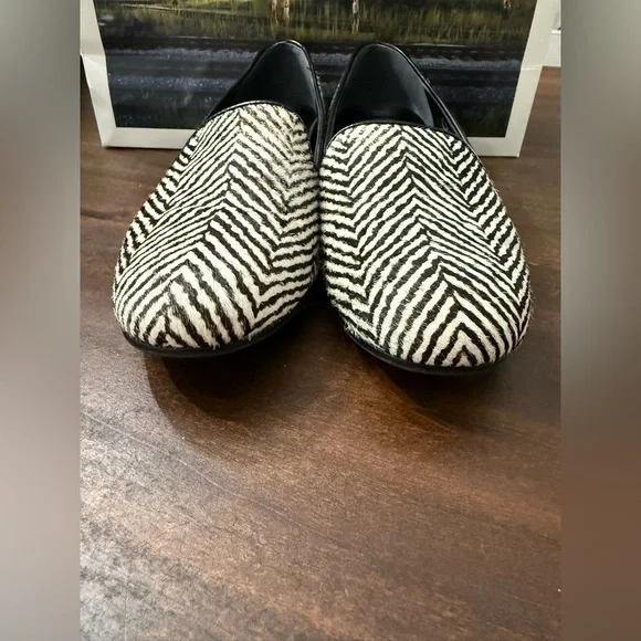 Vionic Willa Slip-On Zebra Print Loafers - Picture 7 of 9